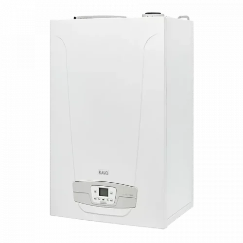 Котел газовый NUVOLA DUO-TEC+ 24 настенный 24 кВт конденсационный двухконтурный с закрытой камерой сгорания с встроенным бойлером из нержавеющей стали емкостью 45 л, с прогрессивным модуляционным насосом