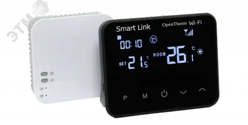 Термостат комнатный беспроводной Smart Link c Wi-Fi и OpenTherm